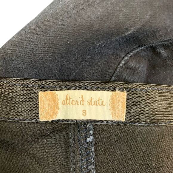 Altar'd State Womens Stretch Pull On Dark Wash Skinny Jeans Jeggings sz Small - Picture 13 of 16